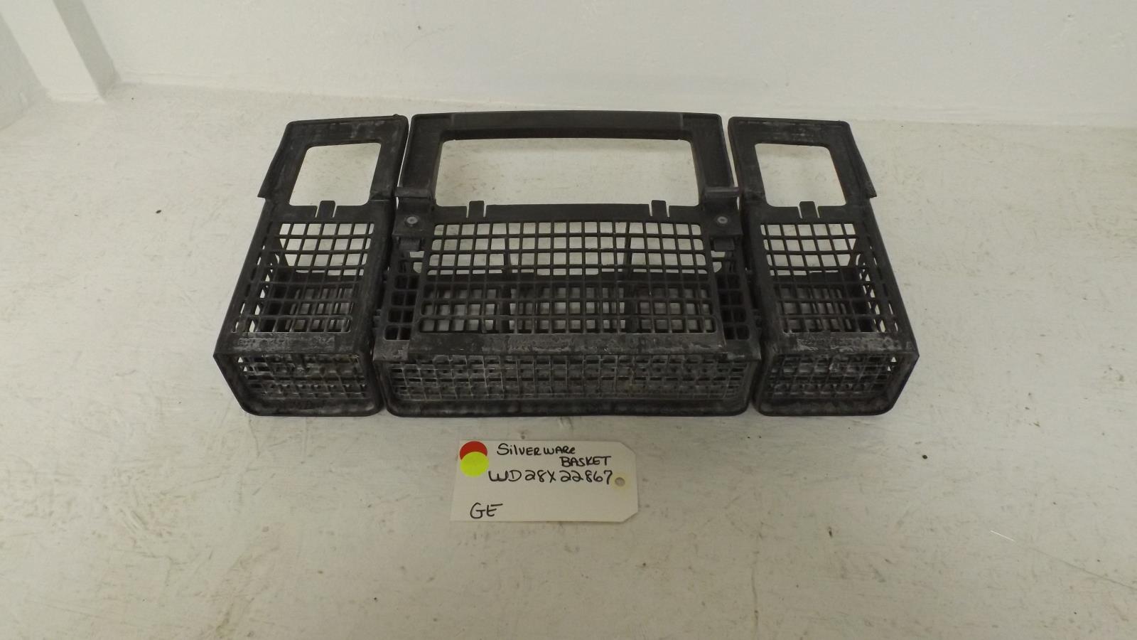 GE DISHWASHER WD28X22867 SILVERWARE BASKET (USED) GE DISHWASHER WD28X22867 SILVERWARE BASKET (USED)